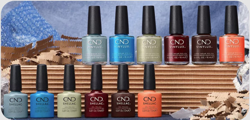 CND Shellac ネイルポリッシュセット CND Shellac Vivid 7-Pack Bundle + FREE Brush Set – Premier