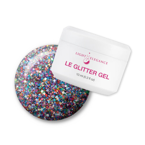 Light Elegance UV/LED Glitter Gel I Need Attention - 10 ml