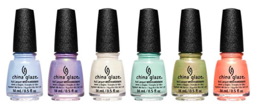 China Glaze Nail Polish Lacquer Meadow Dreams Collection - 12 PC Display