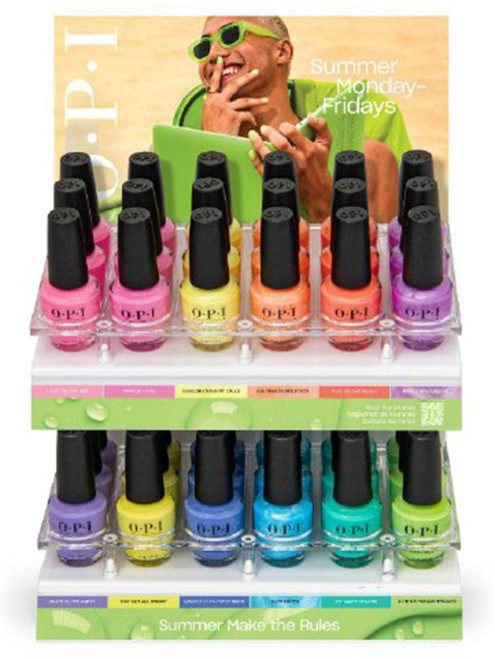 OPI Classic Nail Lacquer Summer 2023 Summer Make the Rules Collection - Overstock Clearance @ 30% OFF