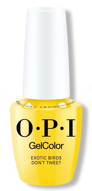 OPI GelColor Intelli-Gel Exotic Birds Do Not Tweet GCF91 - 0.5 oz (15 mL)