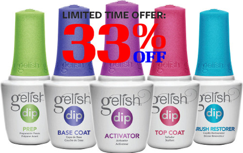 Gelish Dip Essentials @ 33% OFF