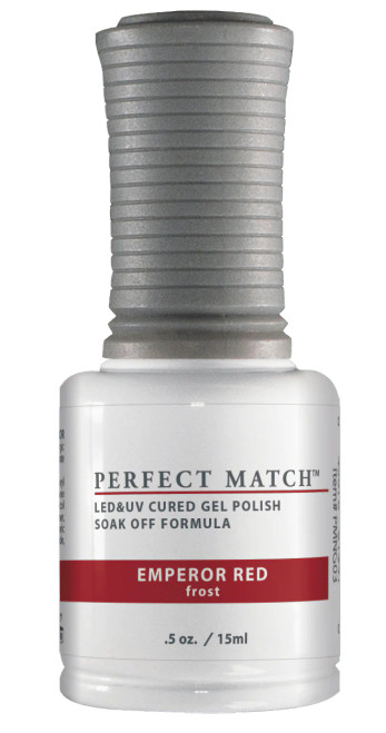 LeChat Perfect Match Gel Polish Emperor Red - 0.5oz. (15ml)