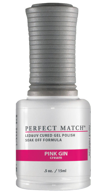 LeChat Perfect Match Gel Polish Pink Gin - 0.5oz. (15ml)