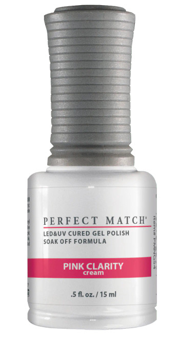 LeChat Perfect Match Gel Polish Pink Clarity - 0.5oz. (15ml)