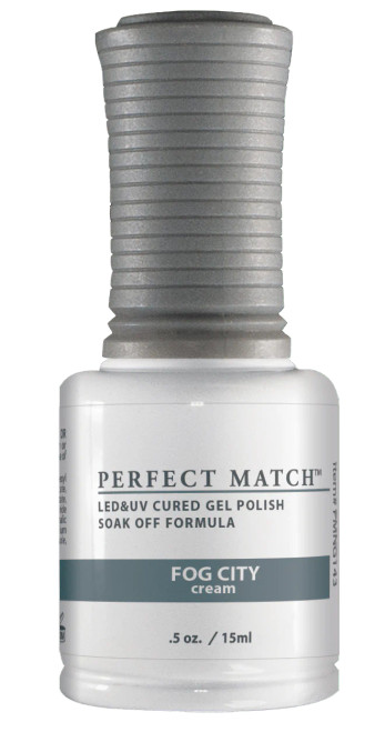 LeChat Perfect Match Gel Polish Fog City - 0.5oz. (15ml)