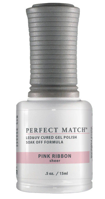 LeChat Perfect Match Gel Polish  Pink Ribbon - 0.5oz. (15ml)