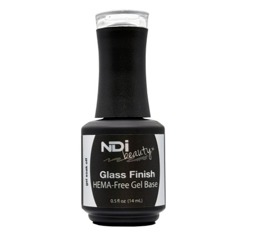 NDi beauty HEMA - Free Glass Finish Gel Base - .5 oz