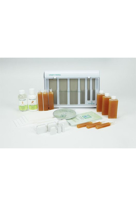 Clean + Easy Waxing Spa Basic Kit***OPEN BOX**