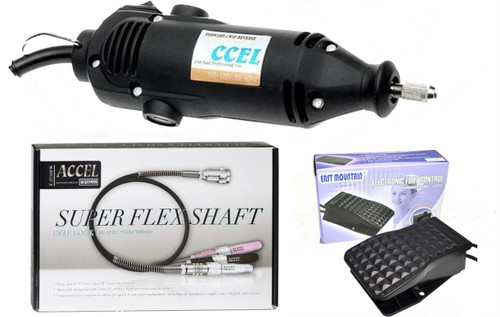 Accel 2-Way Rotary Drill Set - 3/32