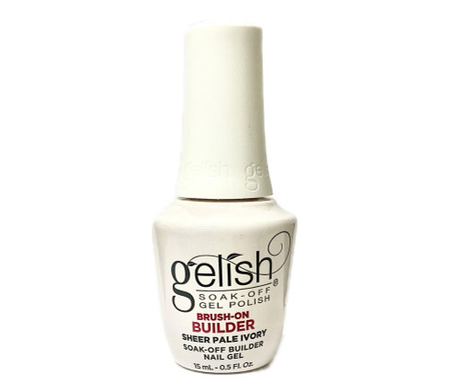 Gelish HEMA-Free Brush-On Builder Sheer Pale Ivory - 15 mL / .5 fl oz