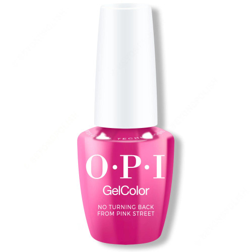 OPI GelColor Intelli-Gel No Turning Back From Pink Street GCL19 - 0.5 oz (15 mL)