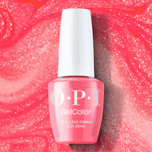 OPI GelColor Intelli-Gel If U Like Pinka Coladas GCS083 - 0.5 oz (15 mL)