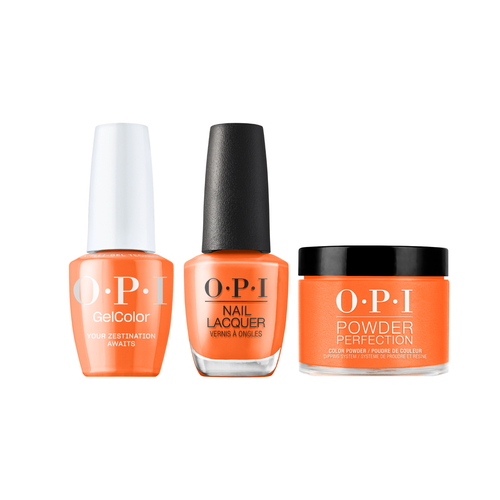 OPI Summer 2026 Trip to the Brite Side Collection TRIO (GelColor + Nail Lacquer + Dip Powder)
