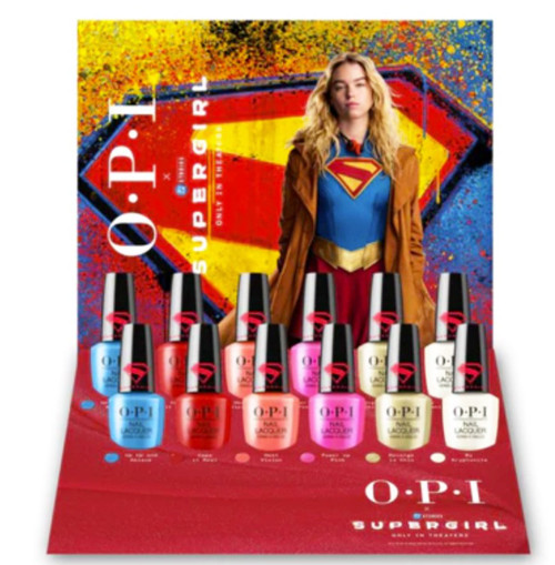 OPI Super Girl Project Natalie Nail Lacquer - 12PC Display