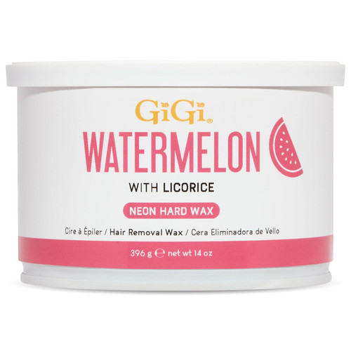 GiGi Neon Hard Wax Watermelon - 14oz