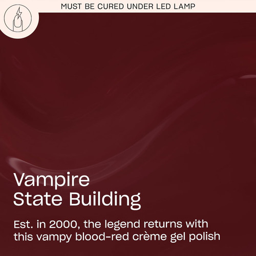 OPI GelColor Intelli-Gel Vampire State Building GCF042 - 0.5 oz (15 mL)