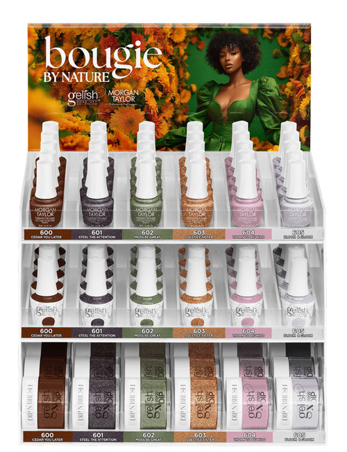 Gelish & Morgan Taylor Bougie  By Nature Fall 2026 collection Trio (Gel & Lacquer & Dip)