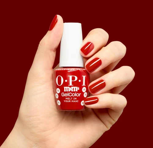 OPI x M&M'S GelColor Intelli-Gel Melt in Your Mani HPT02- 0.5 oz (15 mL)