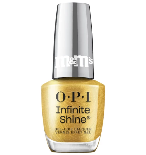 OPI x M&M'S Infinite Shine Shiny & Bright HRT13 - .5 oz / 15 mL