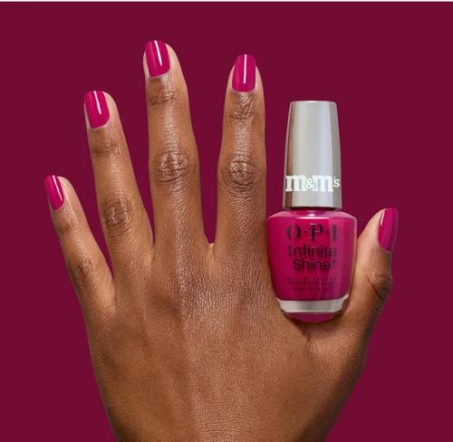 OPI x M&M'S Infinite Shine Shell-abration HRT20 - .5 oz / 15 mL