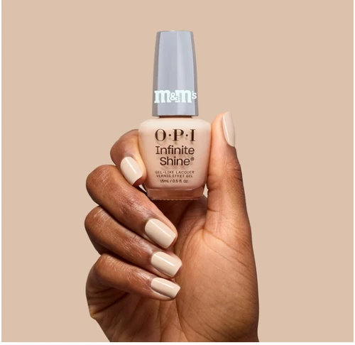 OPI x M&M'S Infinite Shine Go-oey Get 'Em HRT22 - .5 oz / 15 mL