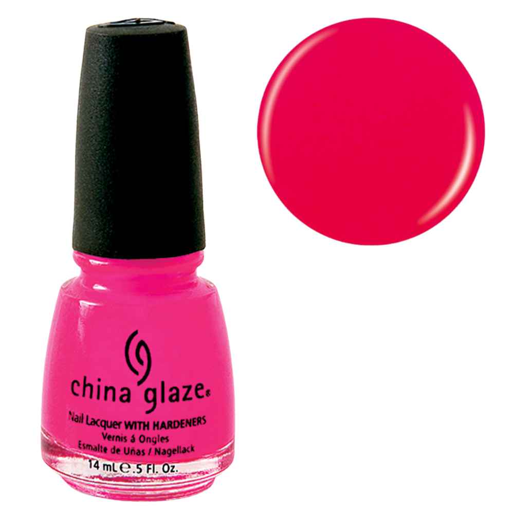 China Glaze Nail Polish Lacquer Rose Among Thorns - .5oz