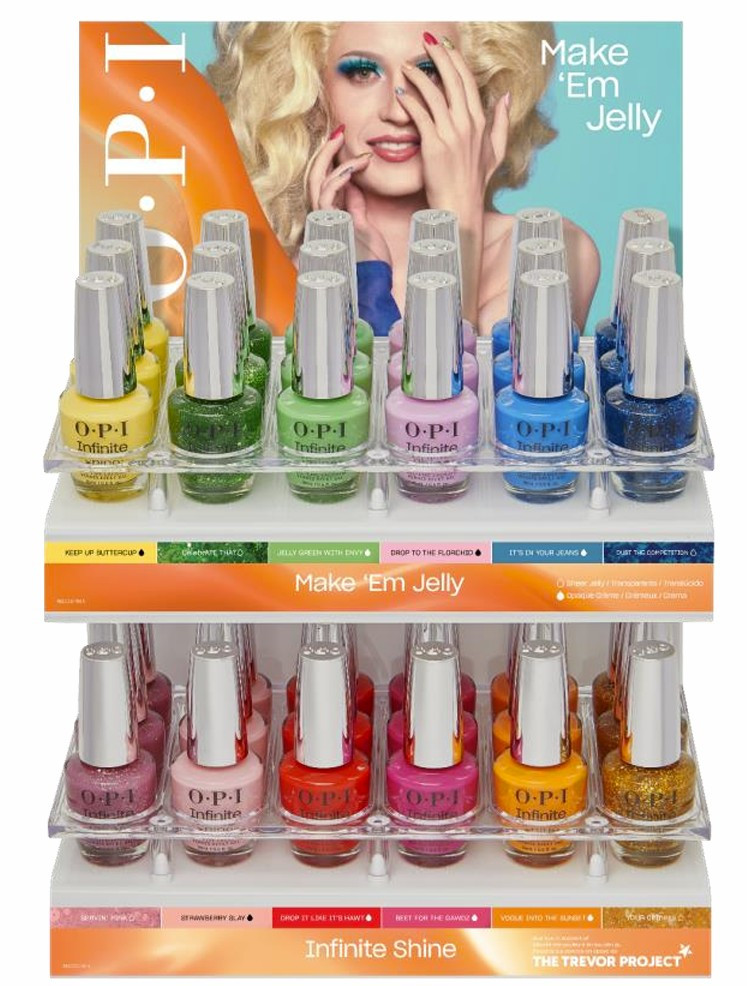 Nacollection! / onemi☆jelly Summer '25 36pc Long-Lasting Nail Polish Display | OPI