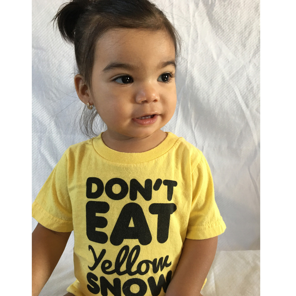 Don't Eat Yellow Snow Kids Tee