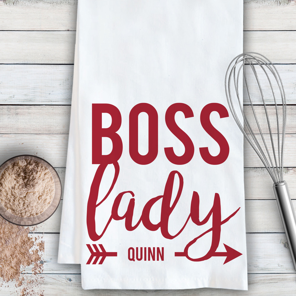 Boss Lady Kitchen Towel