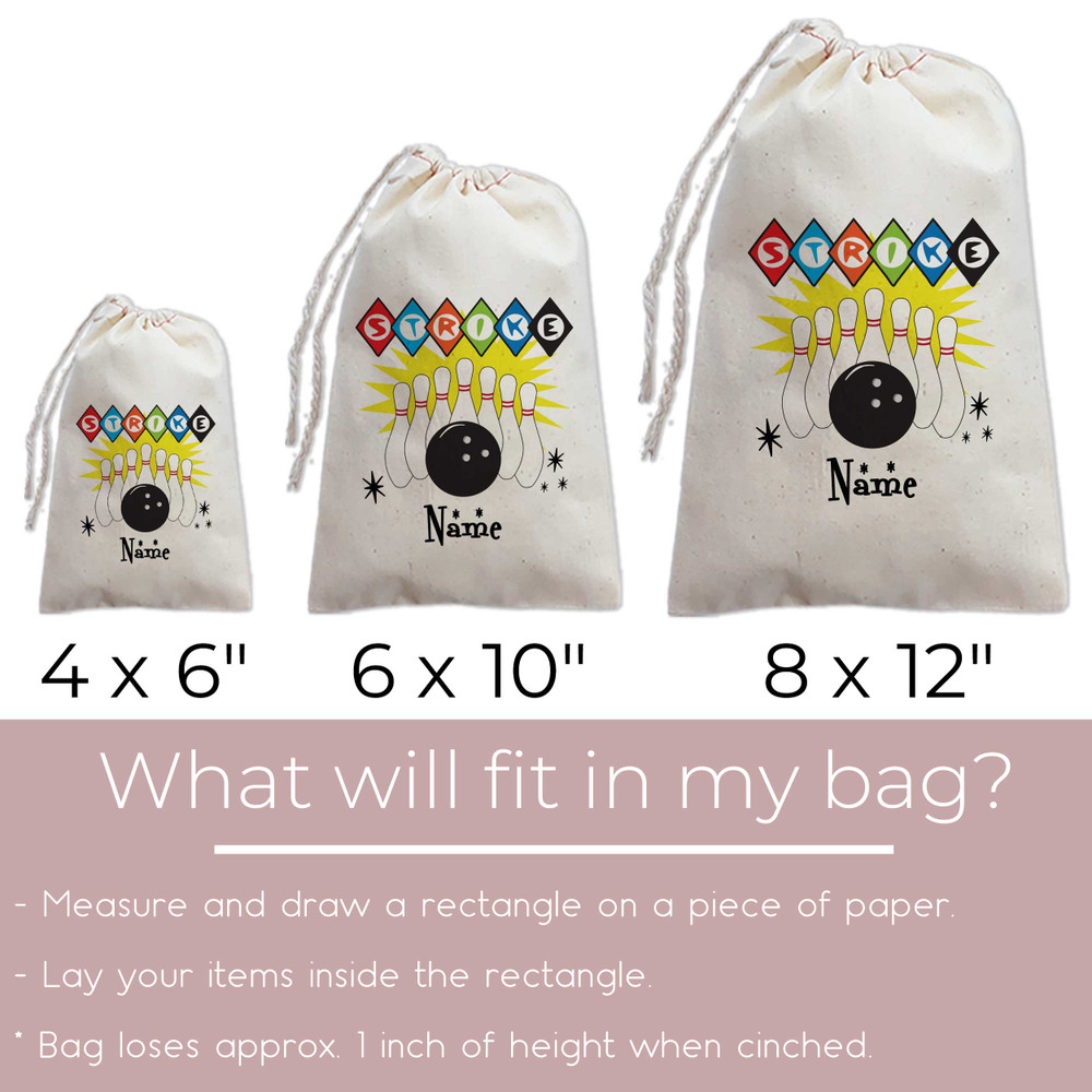 Bowling Favor Bags