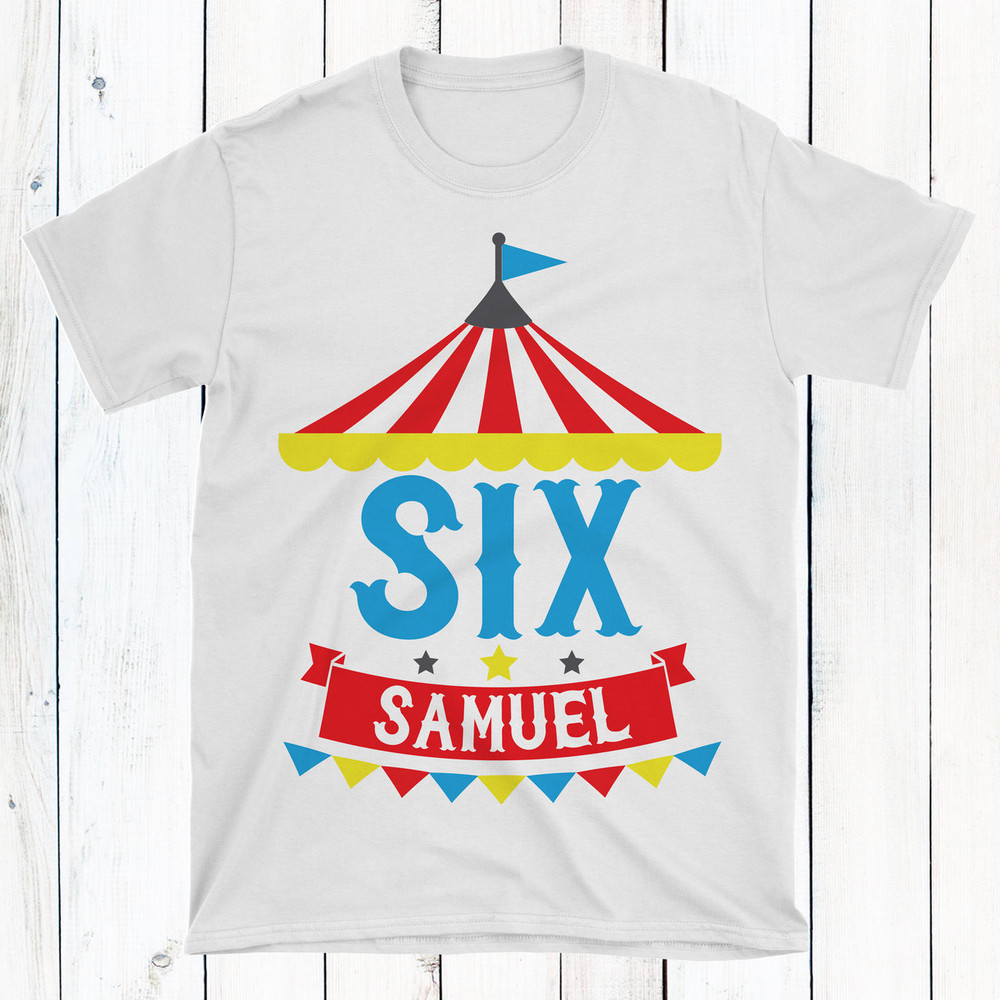 Big Top Circus Birthday Shirt