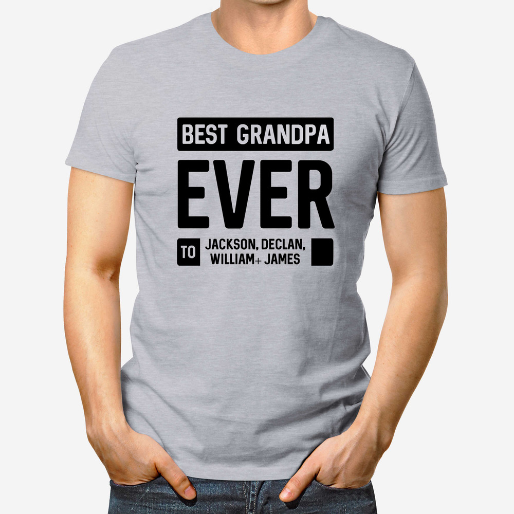 Best Grandpa Ever Shirt