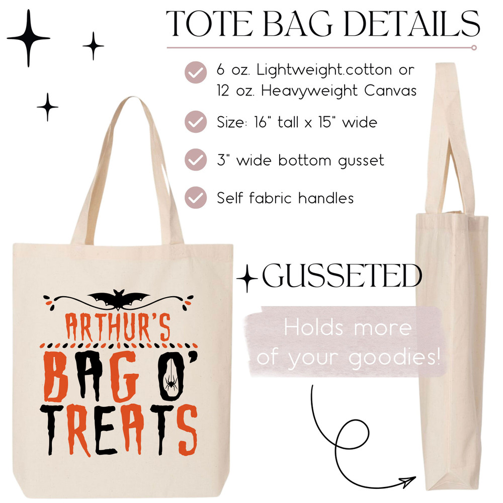 Creepy Crawly Halloween Tote Bag