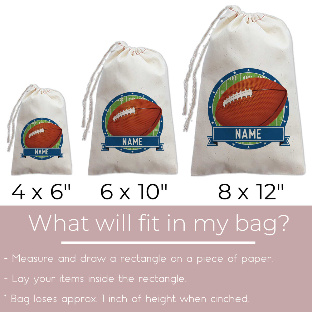 Football Favor Bags