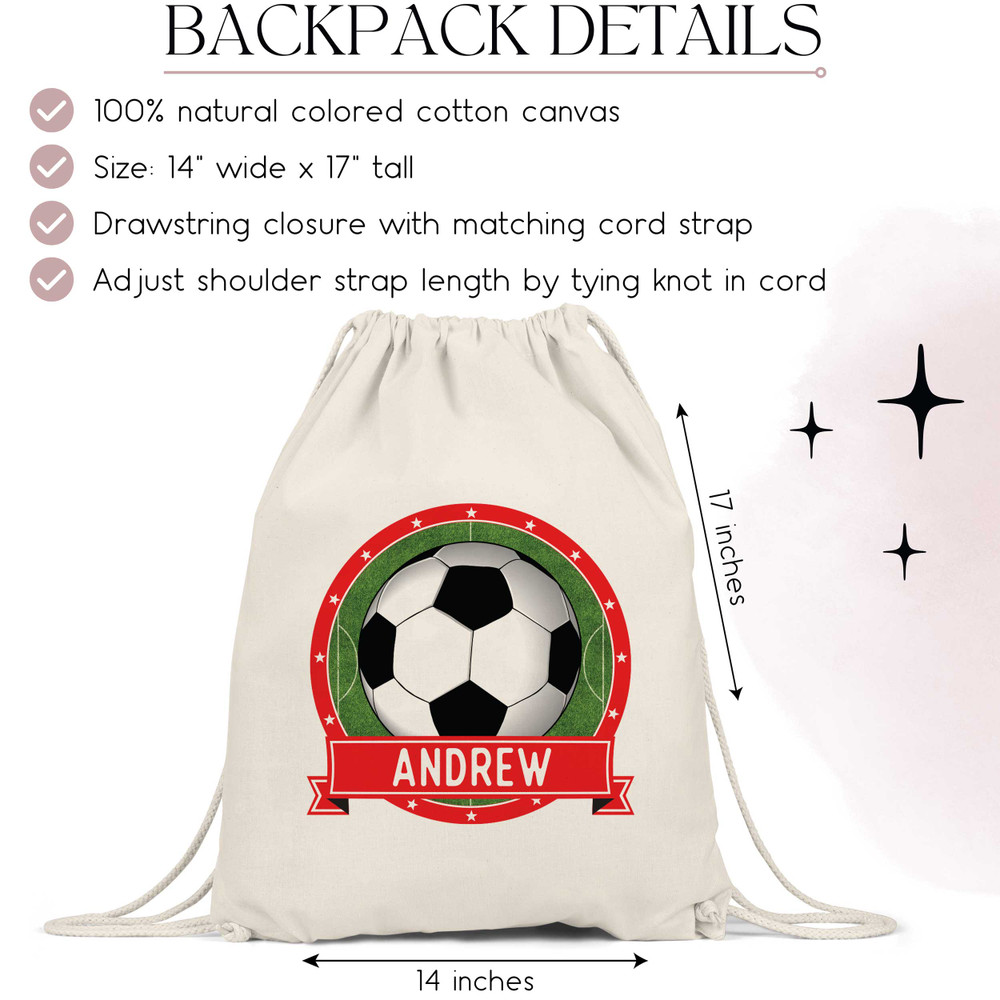 Soccer Favor Bags