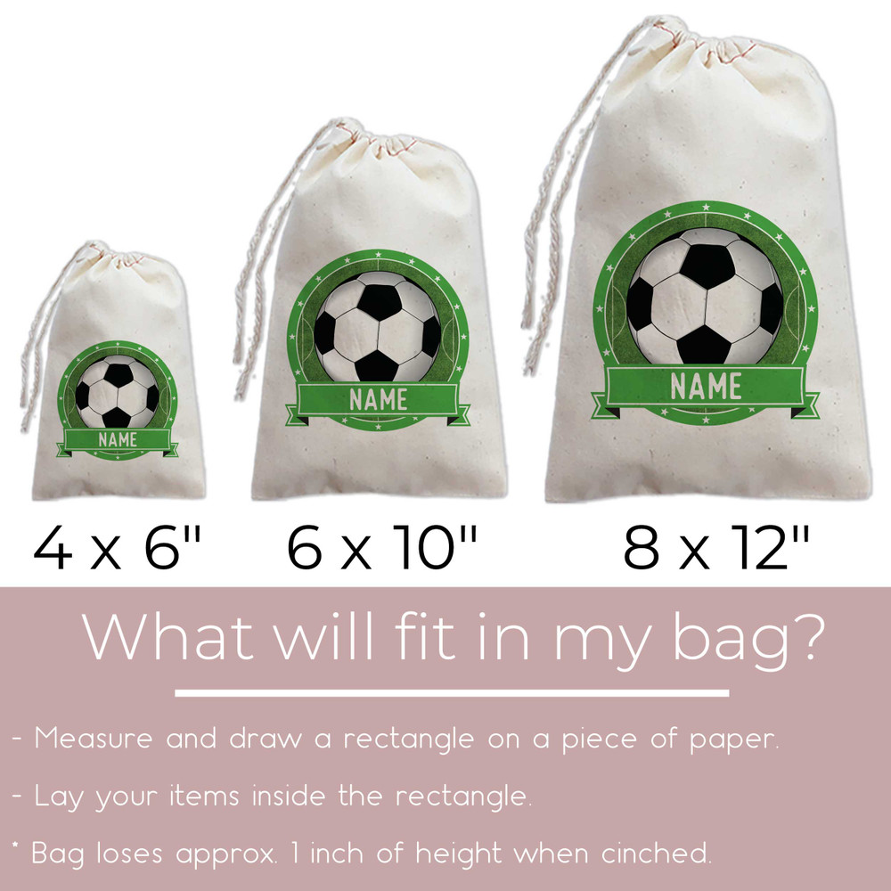 Soccer Favor Bags