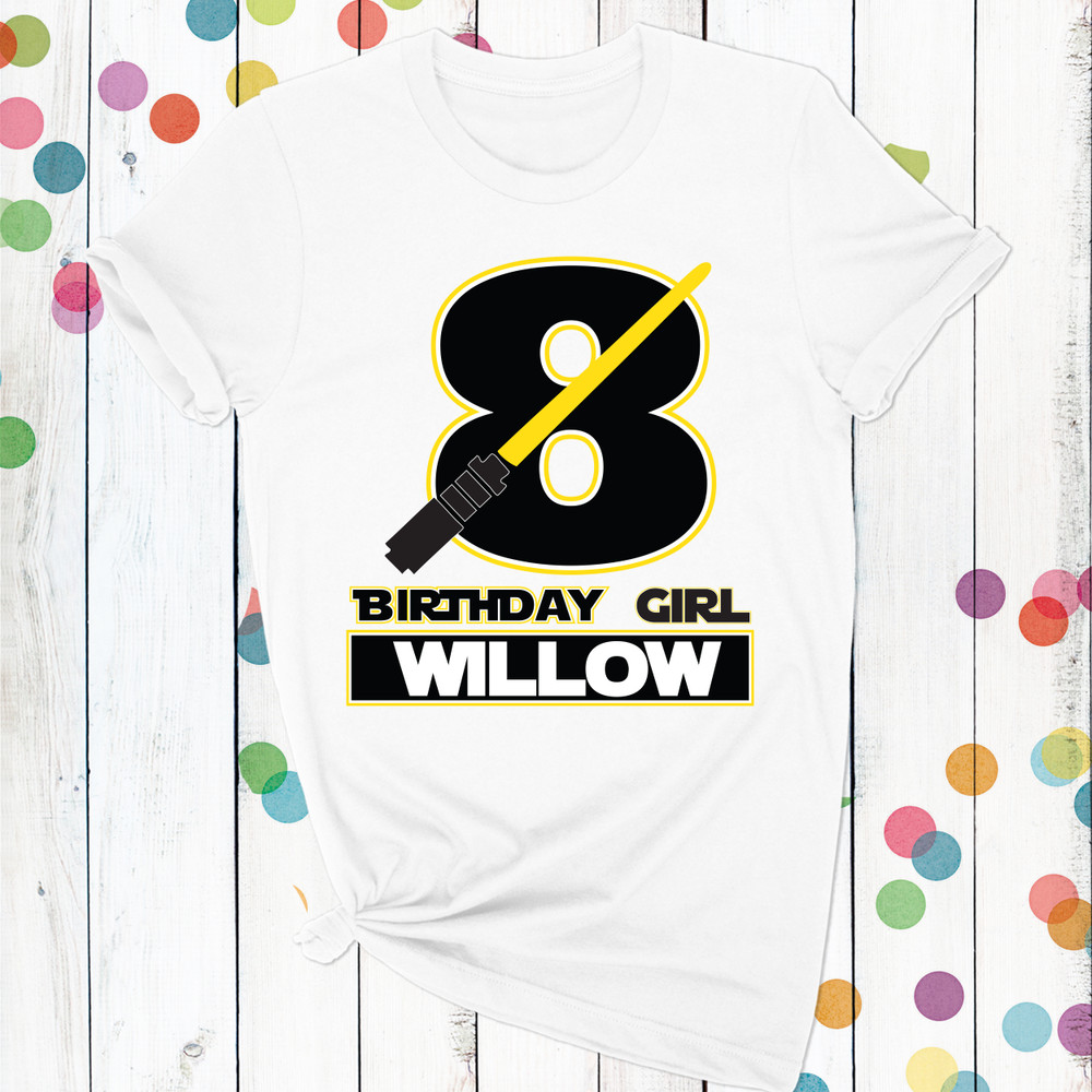 Jedi Birthday Girl Shirt