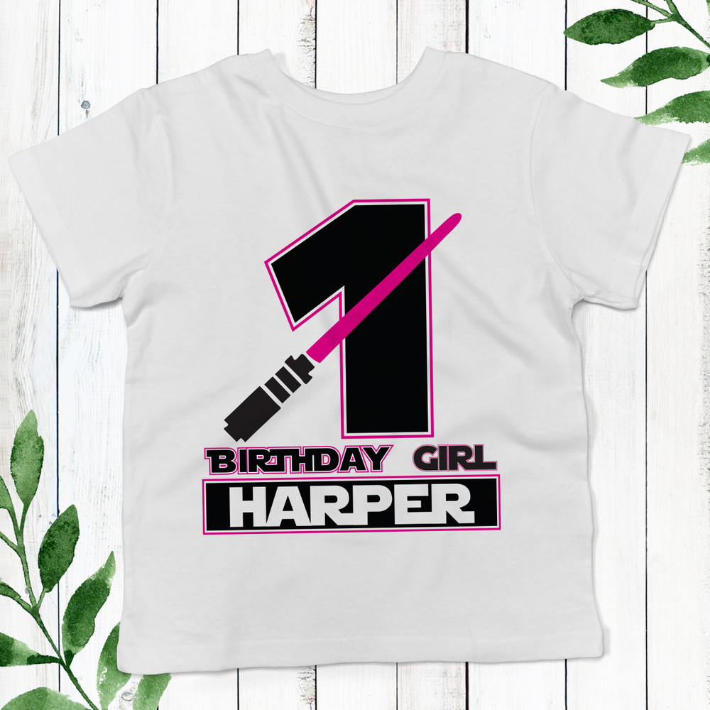 Jedi Birthday Girl Shirt