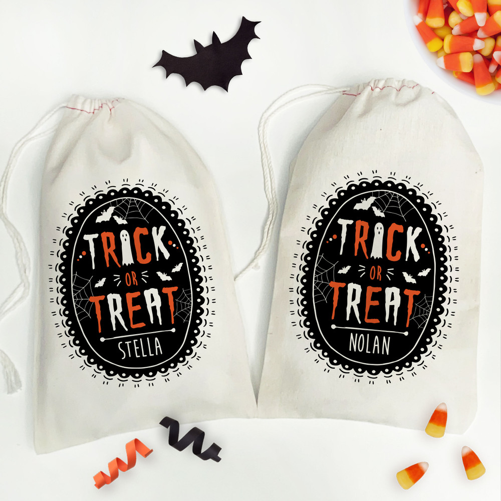 Vintage Halloween Favor Bags