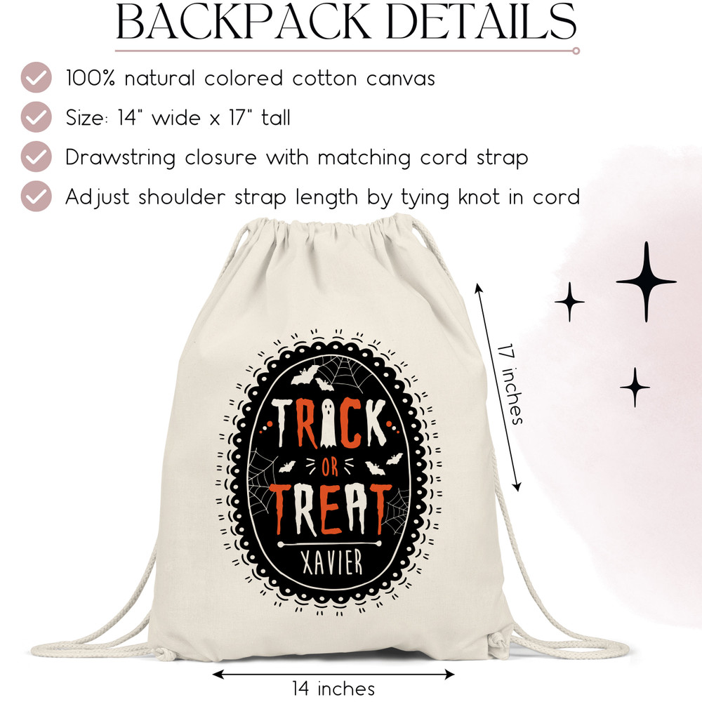 Vintage Halloween Trick or Treat Bags
