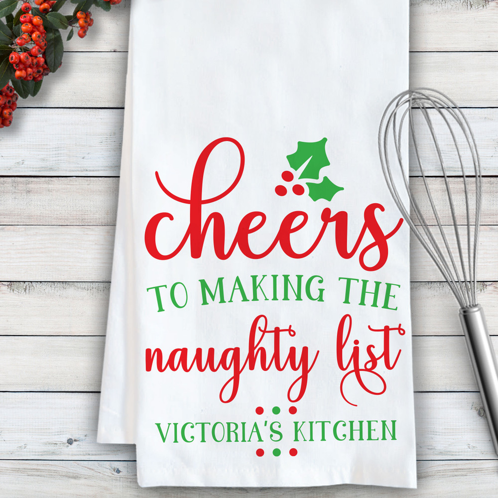 Santa's Favorite Christmas Kitchen Towels