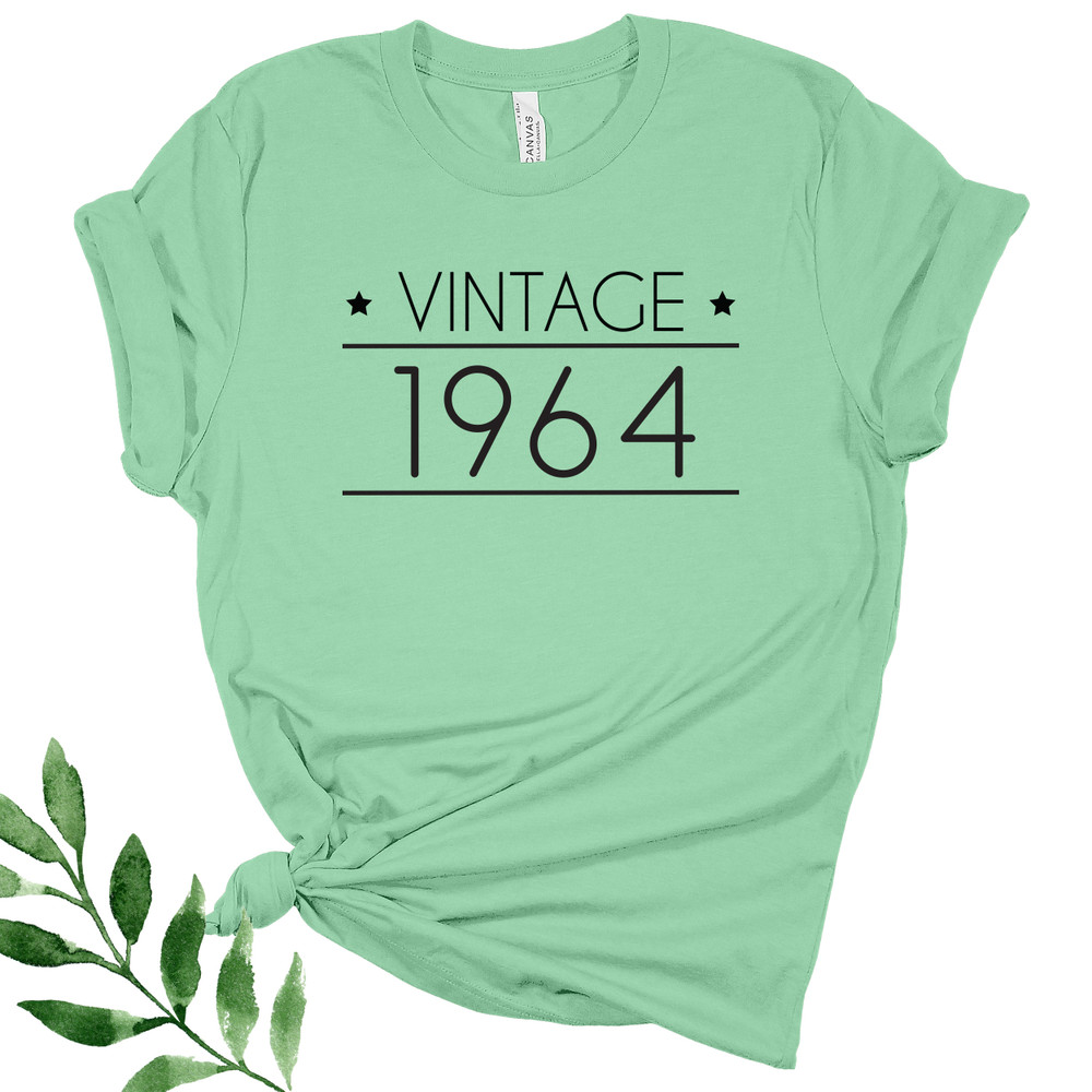 Vintage Year Birthday Tanks + Shirts