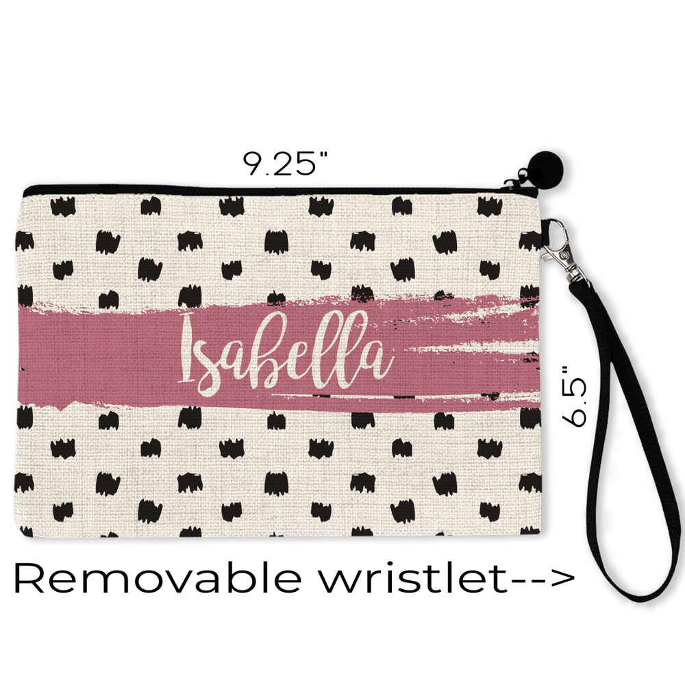 Watercolor Stripe Pencil Case