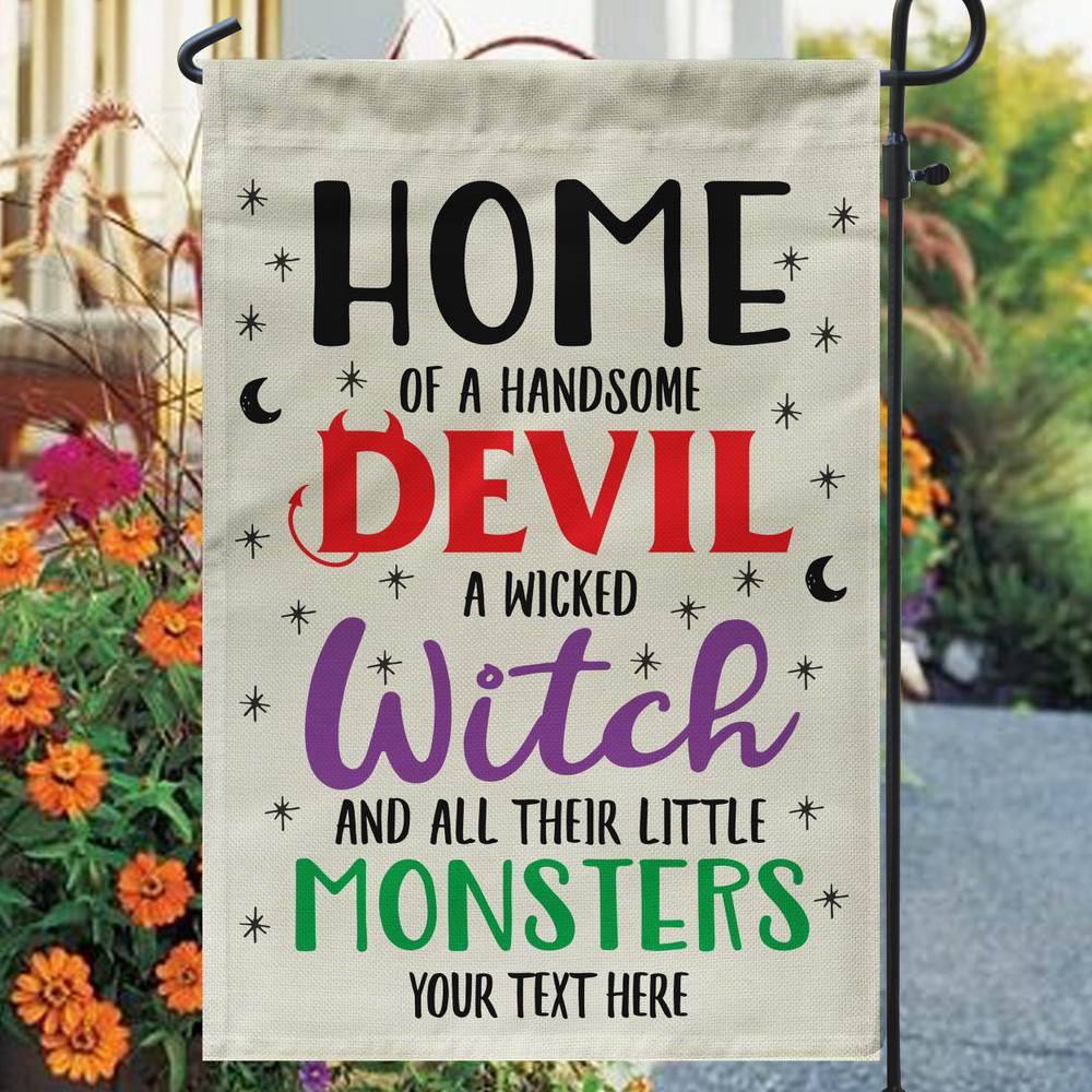 Home of Halloween Garden Flag