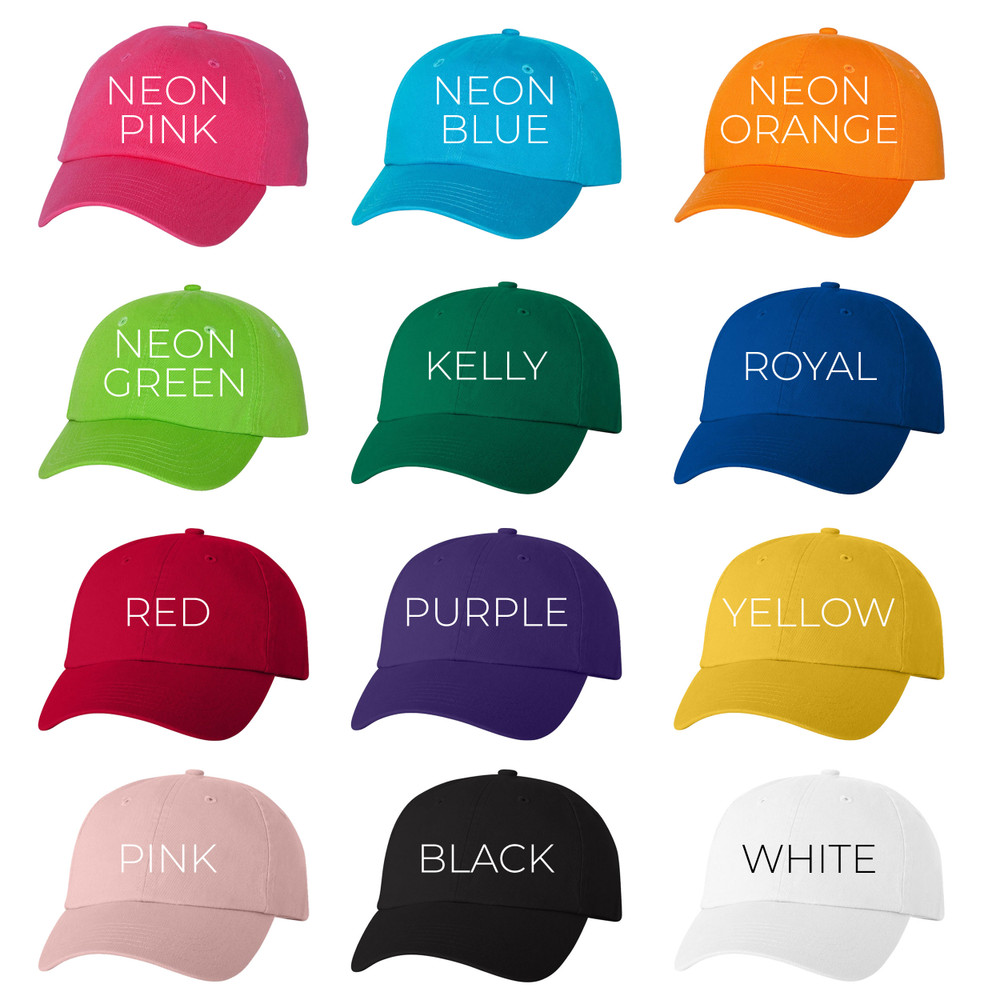 Hello Birthday Baseball Hats