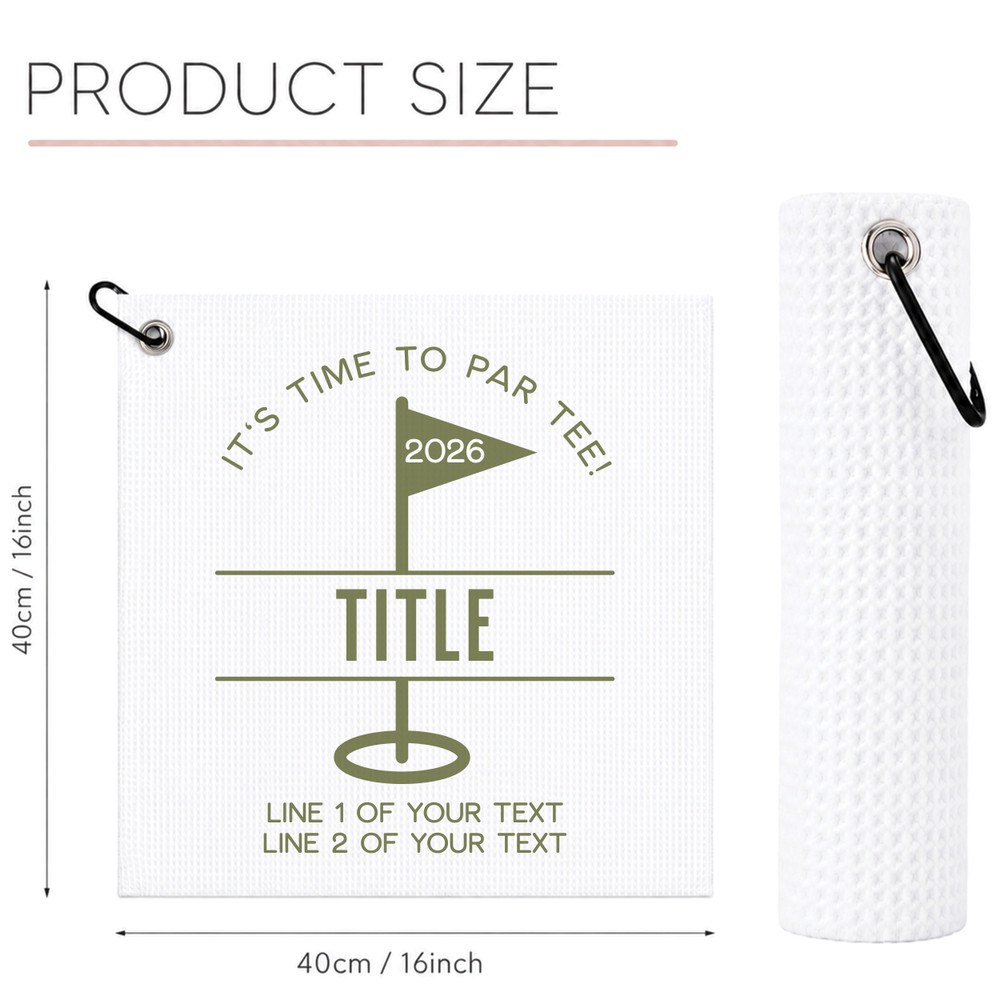 Groom's Crew Bachelor Party Golf Towel