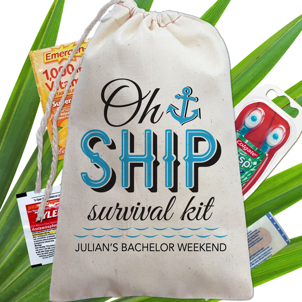 Oh Ship Survival Kit Bags