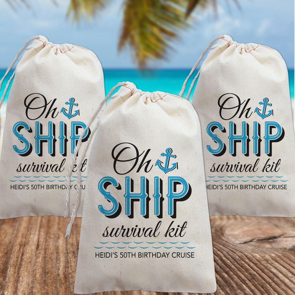 Oh Ship Survival Kit Bags