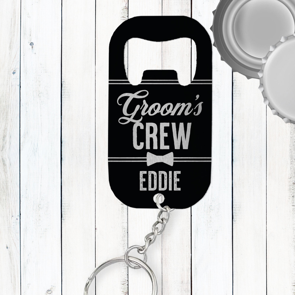 Groom's Crew Bottle Openers